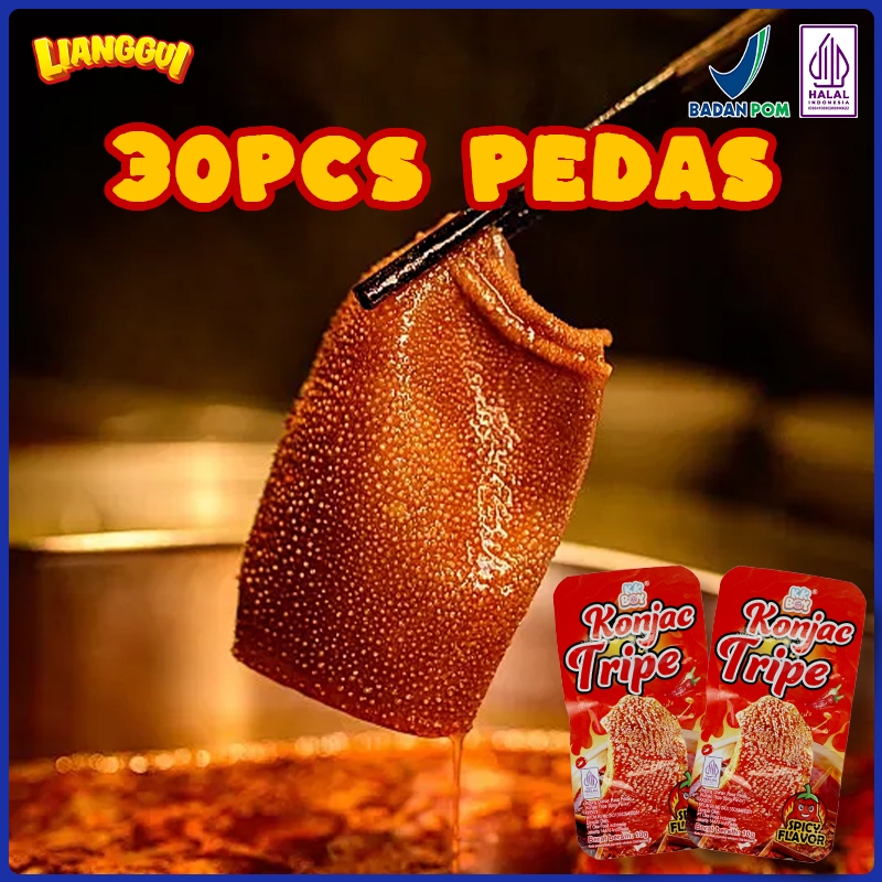 

Lianggui Rumput Laut Konjac Pedas Snack Viral Cemilan Kantor/Sekolah Keripik Shirataki Renyah Pedas