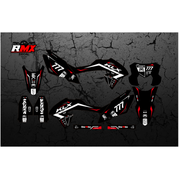 DECAL KLX BF FULLBODY (073) DEKAL STIKER KLX 150 BF/G/L/SE/EXTREME/NEW 2016 2017 2018 2019 2020 2021