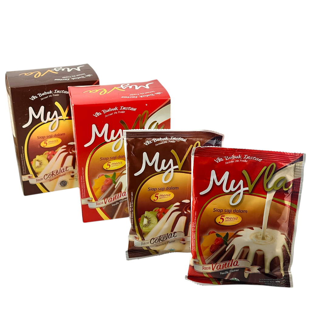 

Nutrijell My Vla Instant BOX - Netto 63 gr x 6 bks