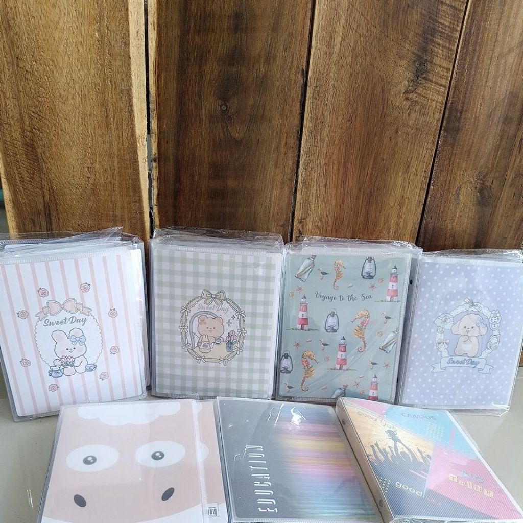 

JOYKO BINDER LOOSE LEAF UKURAN A5 / BUKU CATATAN SEKOLAH KULIAH