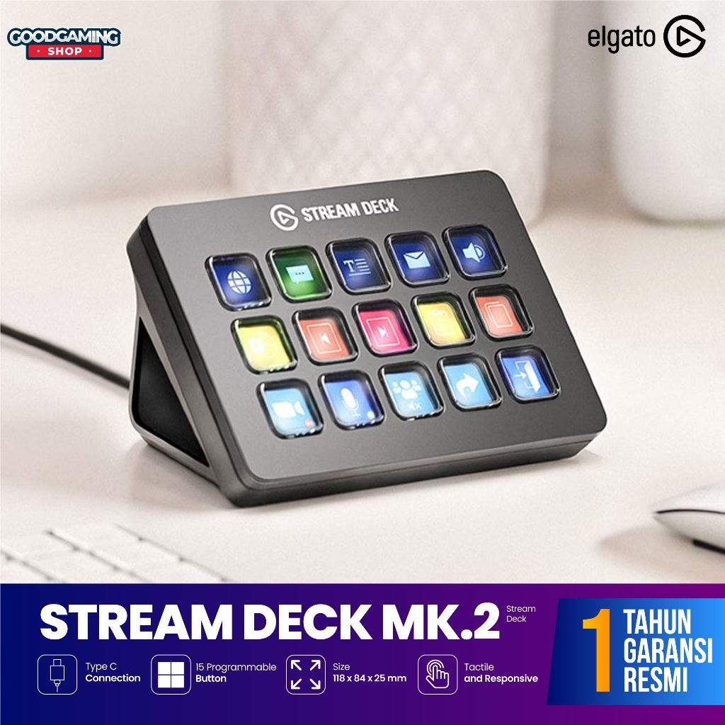 Elgato Stream Deck MK.2 15 LCD Keys - Stream Deck