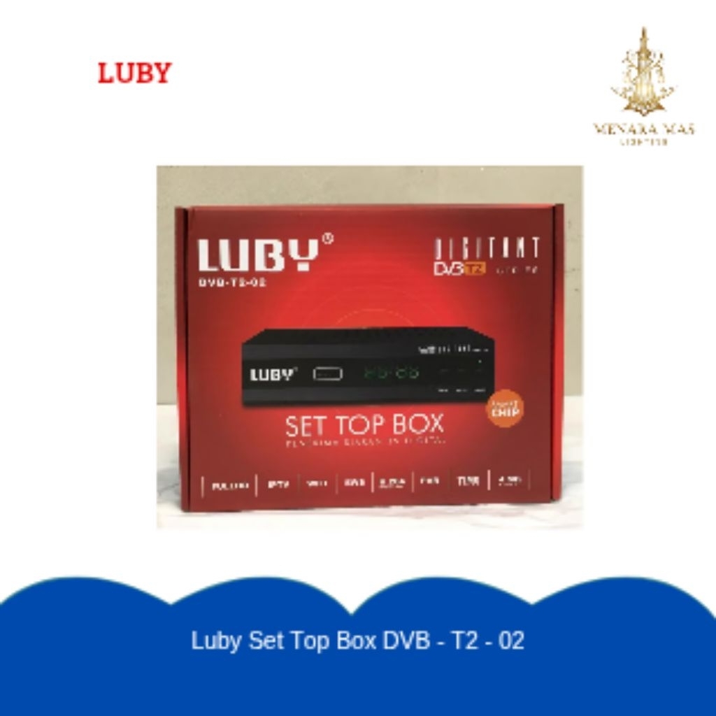 Luby Set Top Box DVB - T2 - 02
