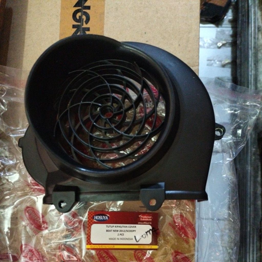tutup kipas cover kipas magnit beat fi / scoopy fi 2012-2017 hosuya