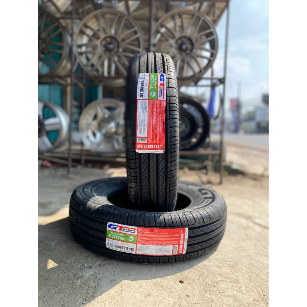 BAN MOBIL CAYLA,GRAND MAX,CARRY PICK UP MERK GT RADIAL TYPE CAMPIRO ECOTEC UKURAN 165/80 R13 BARU TA