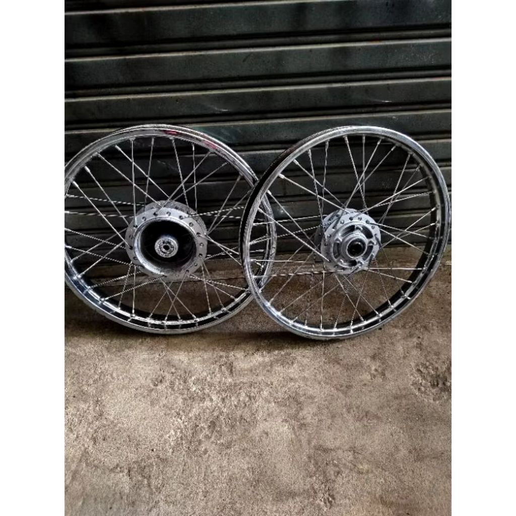 VELG MOTOR HONDA SUPRA X LAMA SUPRA 100 DEPAN BELAKANG