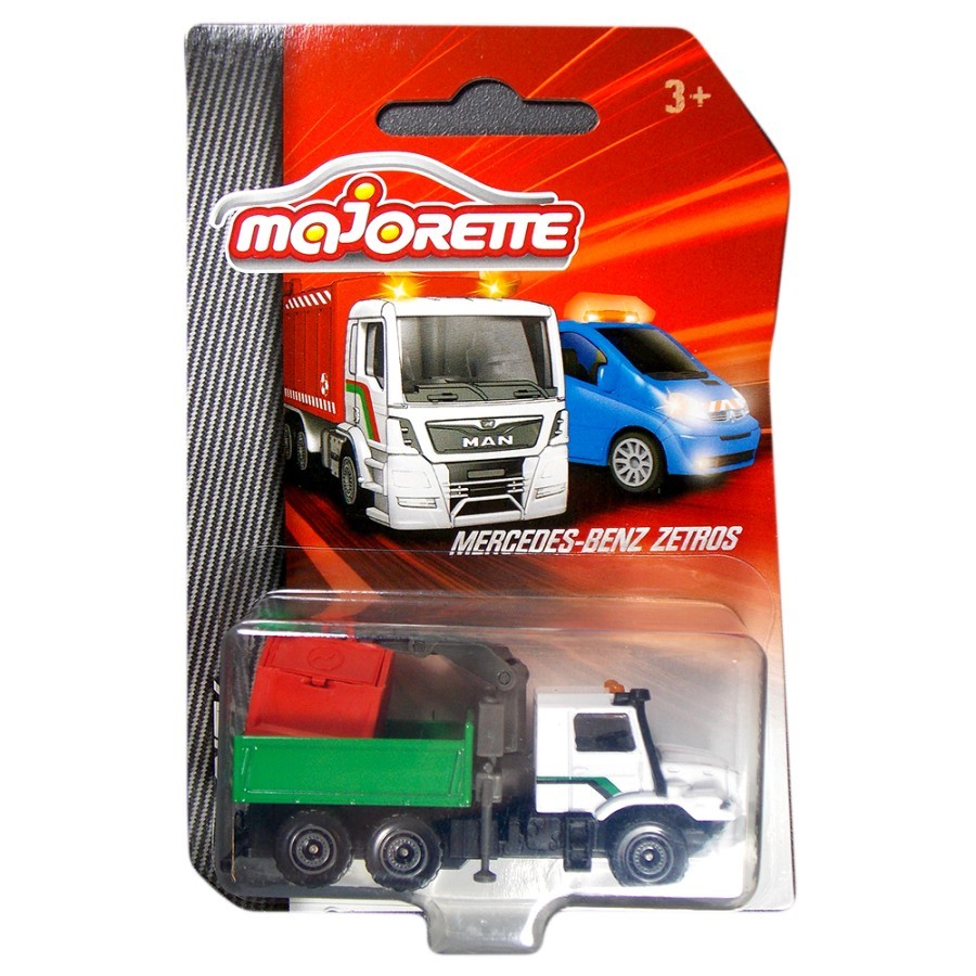 Jual Diecast Catrol Truck Mercedes Benz Zetros Majorette City Scala 1:64