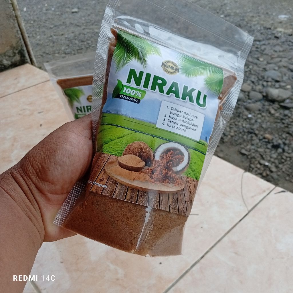 

Gula klapa organik / Coxonut sugar 500gram