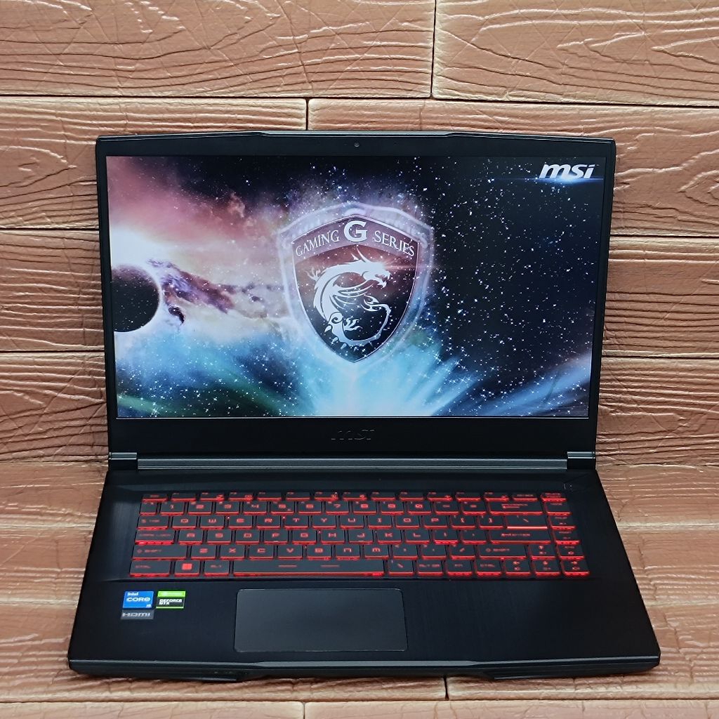Laptop MSI GAMING GF63 Thin 11SC Intel Core i5-11400H RAM 8GB SSD 512GB GTX 1650 GEN11