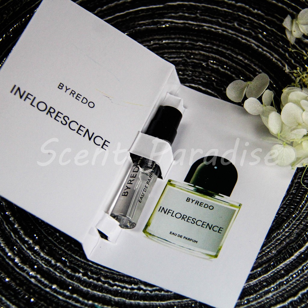 Byredo Inflorescence, 2013 Tester Parfum 1.5ml Wewangian Parfum Botol/Sampel Parfum/Vial Parfum Orig