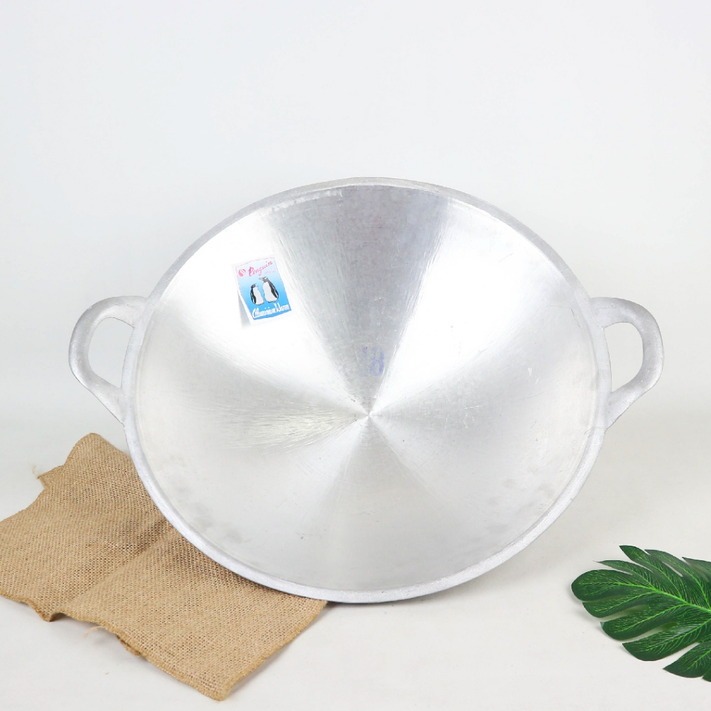 PENGUIN Wajan Aluminium Tebal No 16 Anti Lengket