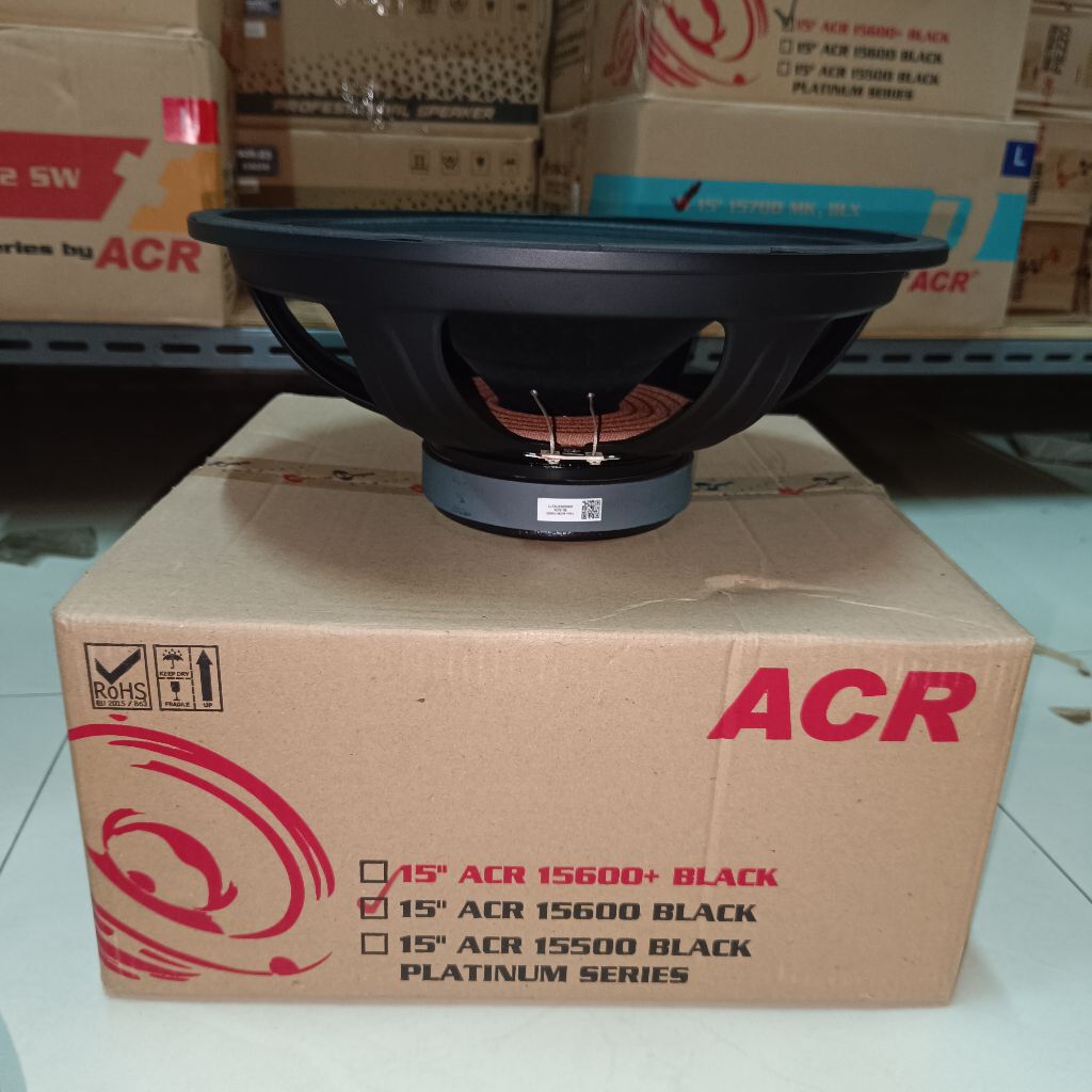 Speaker 15 inch ACR 15600 Black Original Speaker ACR 15 inch 15600 Black / Speaker ACR 15600 Black S