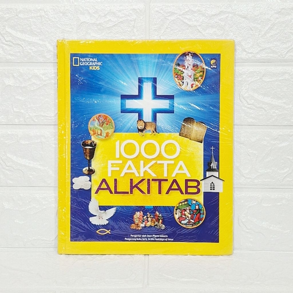 Buku Pengetahuan Kristiani 1000 Fakta Alkitab (National Geographic Kids)
