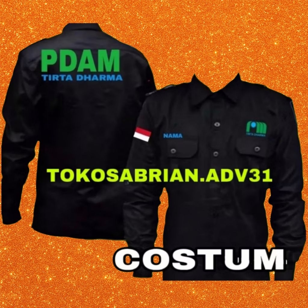 KEMEJA PDAM BAJU PDAM SERAGAM PDAM