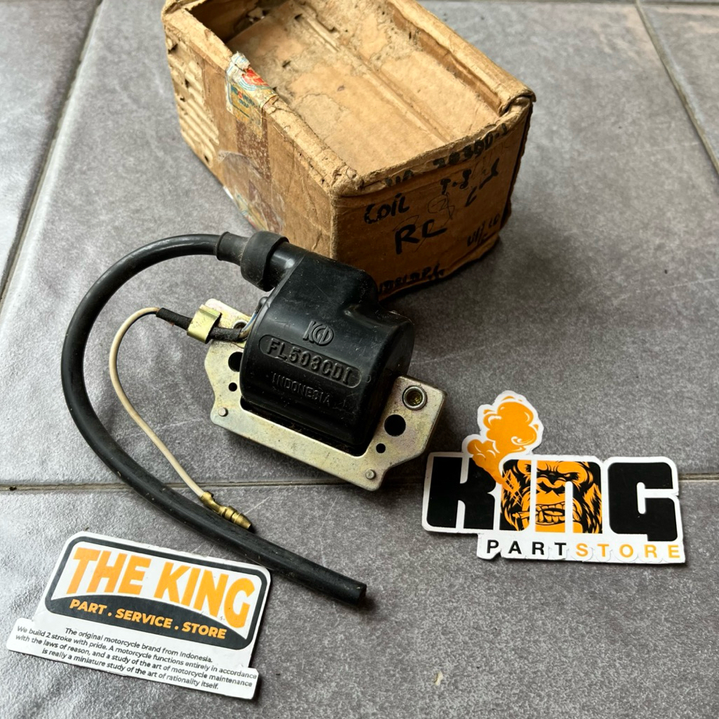 KOIL KUIL COIL PENYALA SUZUKI RC80 RC100 RC110 CRYSTAL TORNADO BRAVO A100 KGD HITACHI JAPAN ORIGINAL