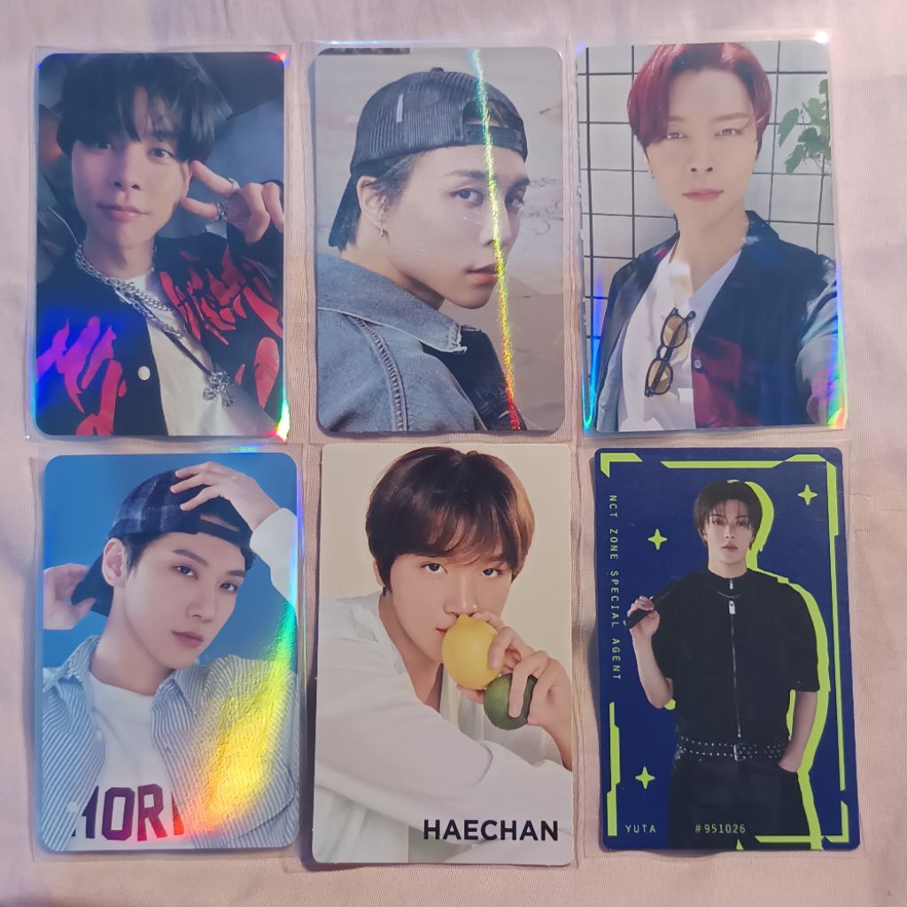 [Clearance Sale) Take All NCT 127 Photocard - Johnny Yuta Ten Haechan