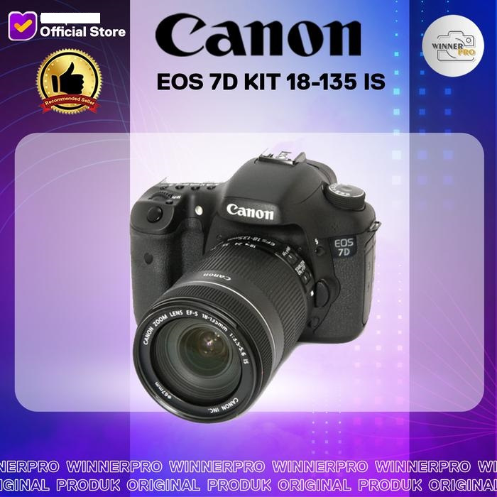 KAMERA CANON EOS 7D KIT 18-135 IS 7D kit 18-135 is