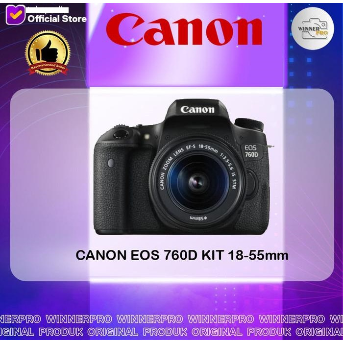 KAMERA CANON EOS 760D KIT 18-55 STM