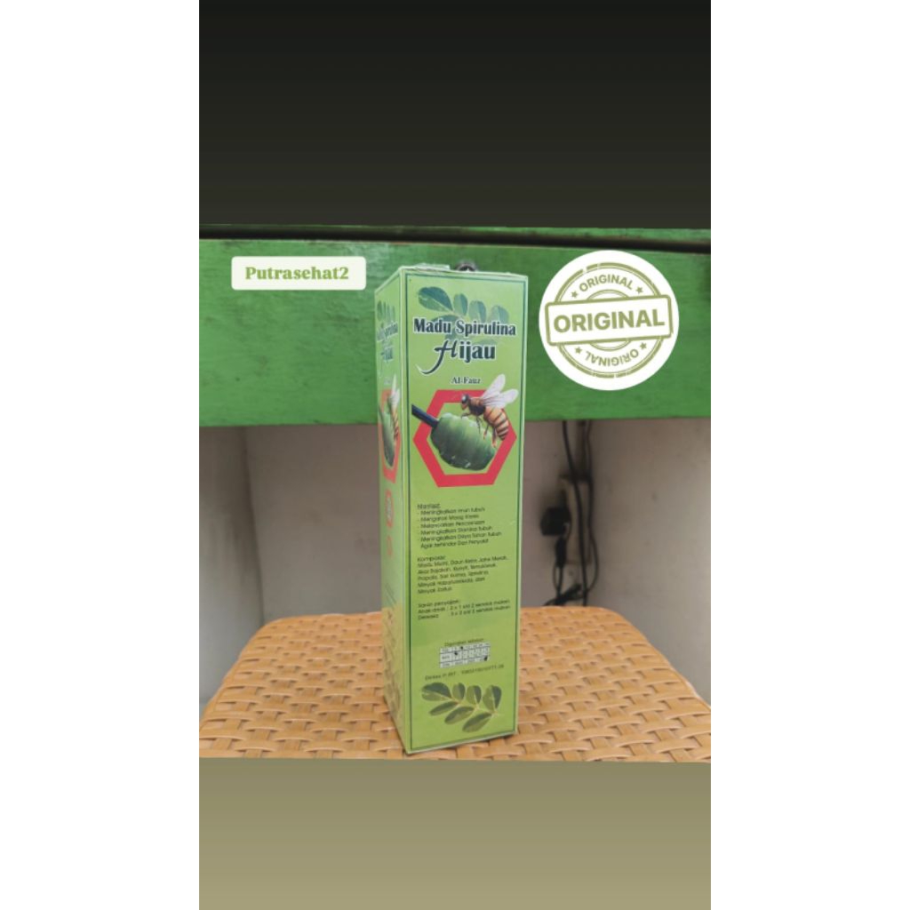 

MADU SPIRULINA HIJAU