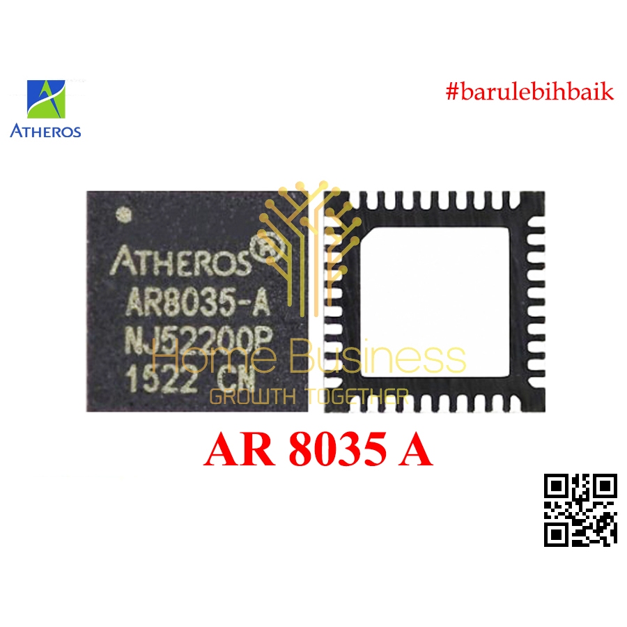 Atheros AR8035-A AR8035 - A AR8035A AR8035 A AR 8035 A AR 8035 A AR8035 AR 8035 A Gigabit Ethernet P