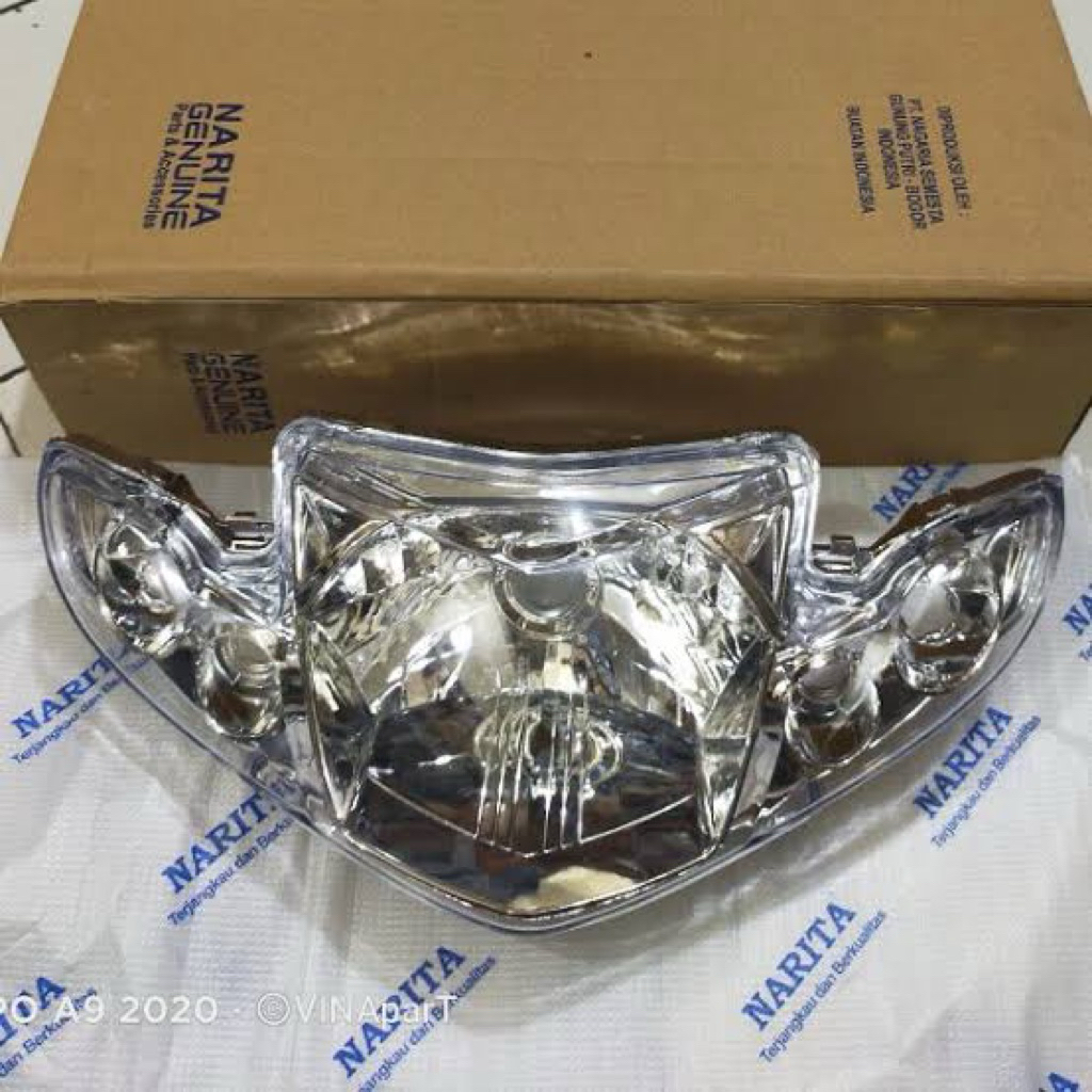 reflektor lampu depan vega R new lampu depan yamaha vega R new