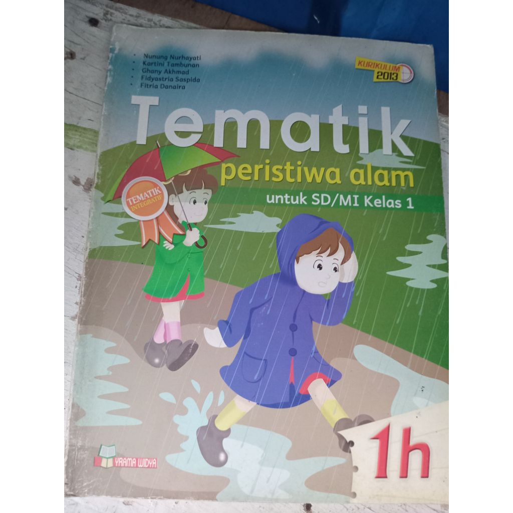 buku tematik kelas 1h. SD