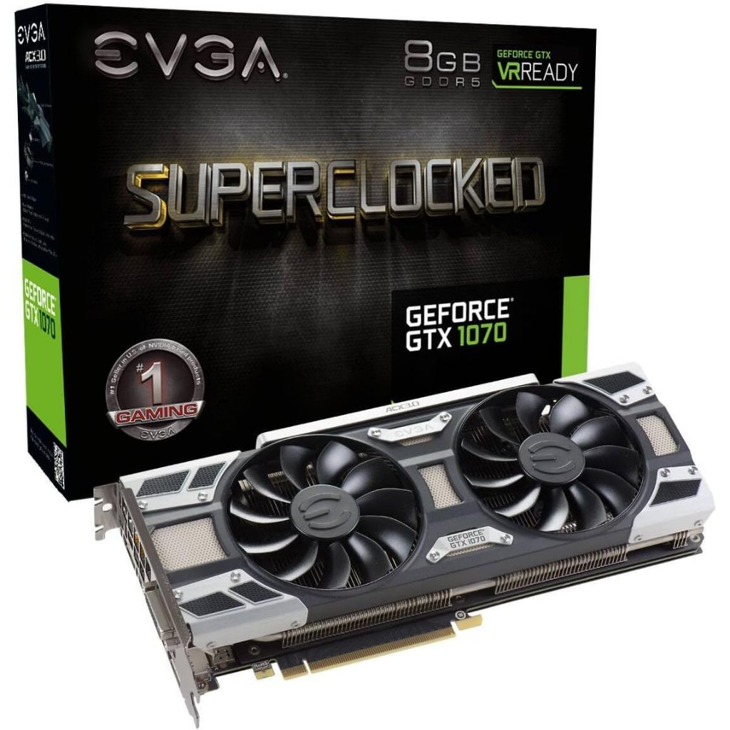 NVIDIA EVGA GEFORCE GTX 1070 SECOND MULUS