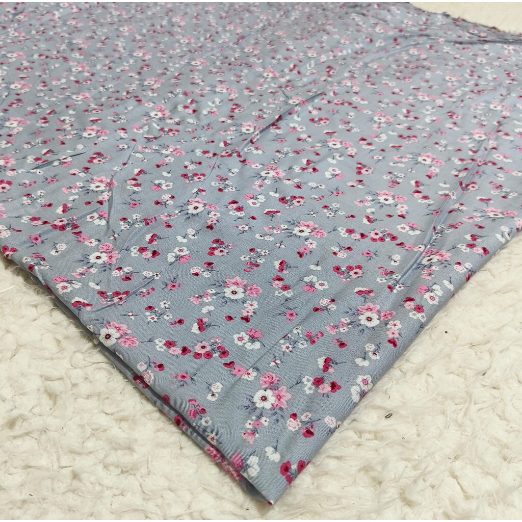 Katun Rayon Viscose | Katun Rayon Lembut Kain Rayon Motif Bahan Katun Rayon Meteran Rayon Motif Rayo