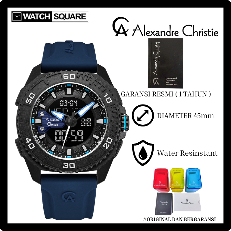 Jam tangan pria Alexandre Christie AC-9502