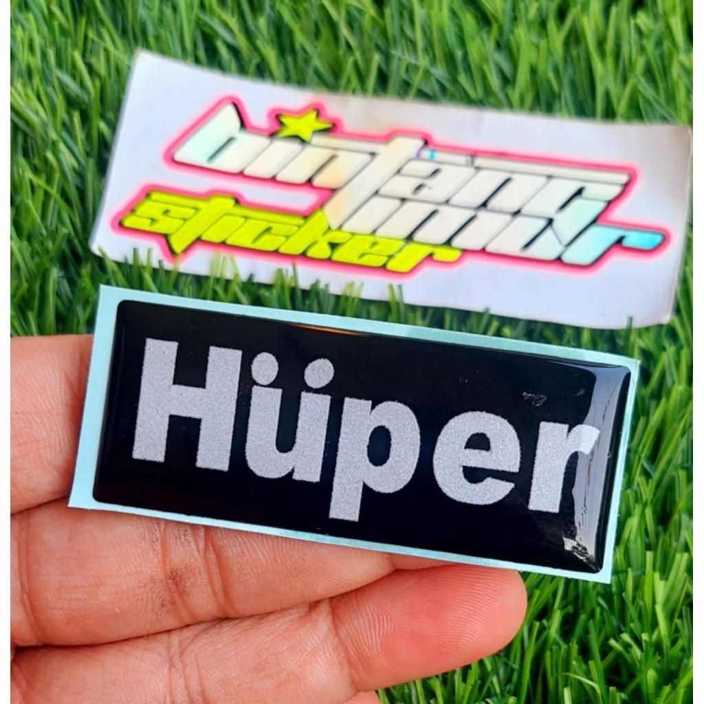 

STICKER SOUND HUPER STIKER TIMBUL RESIN LENTUR