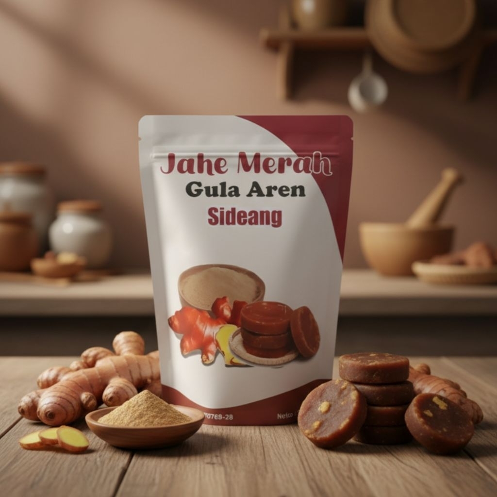 

Sideang - Jahe Merah Gula Aren 200 Gram Asli Tanpa Campuran