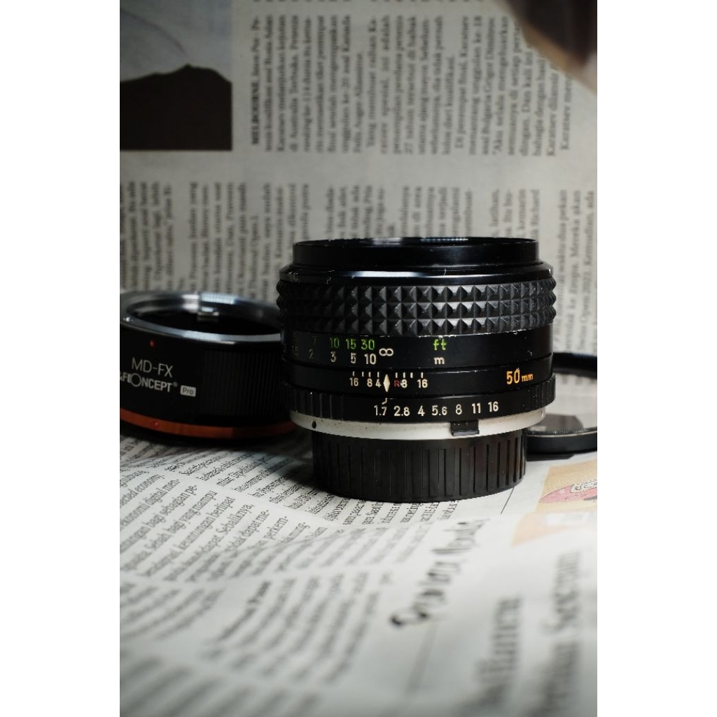 Minolta MC ROKKOR PF 50mm f1.7