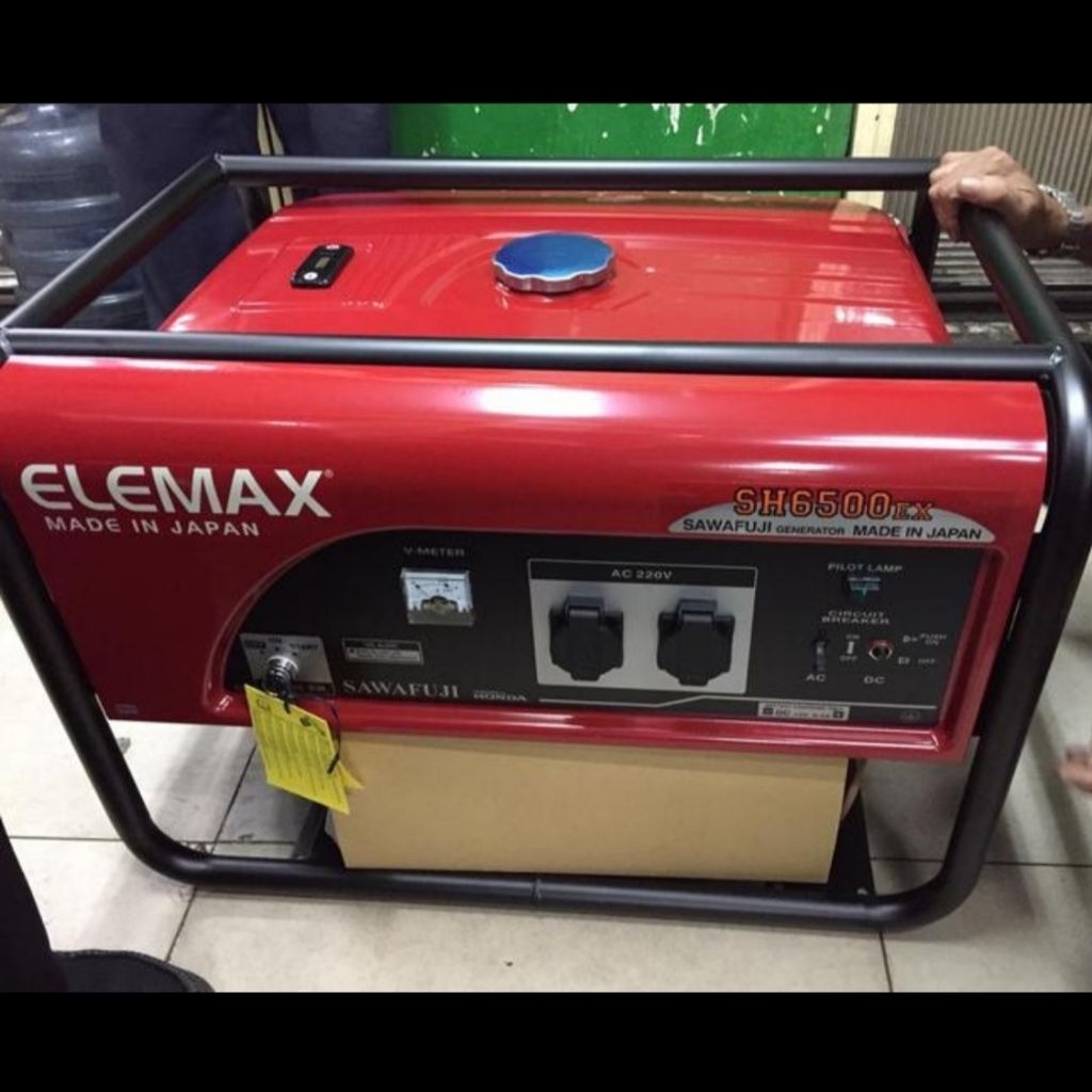 Genset Honda Elemax SH6500EX 5000 Watt Starter Original Japan New
