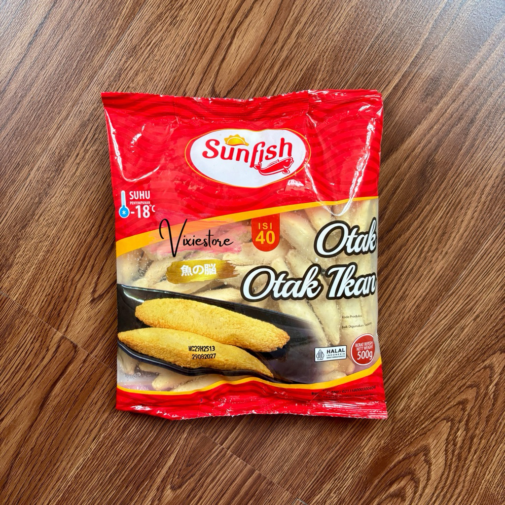 

Sunfish Otak Otak Ikan Isi 40 500gr