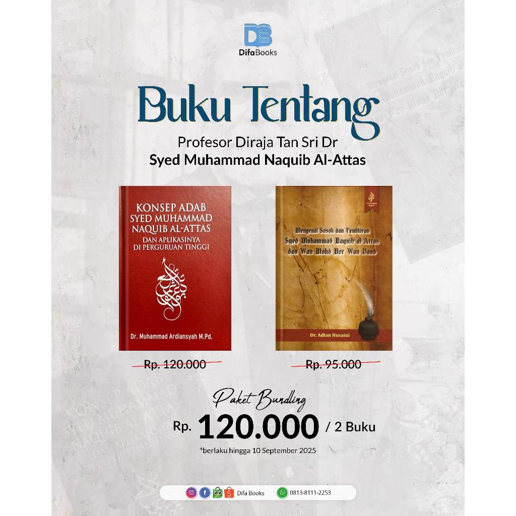 Paket Bundling buku Syed Muhammad Naquib Alattas