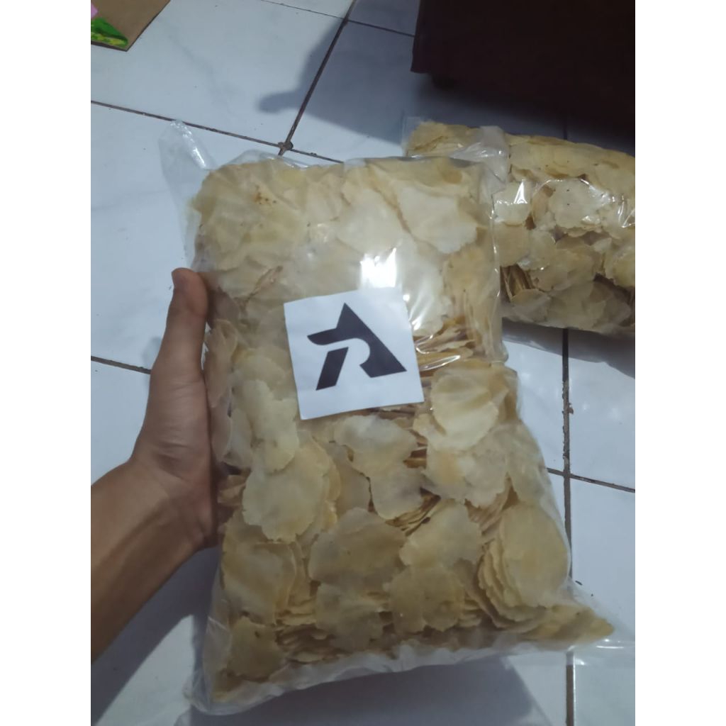 

1kg Emping Melinjo biji 1&2 ful kering siap goreng