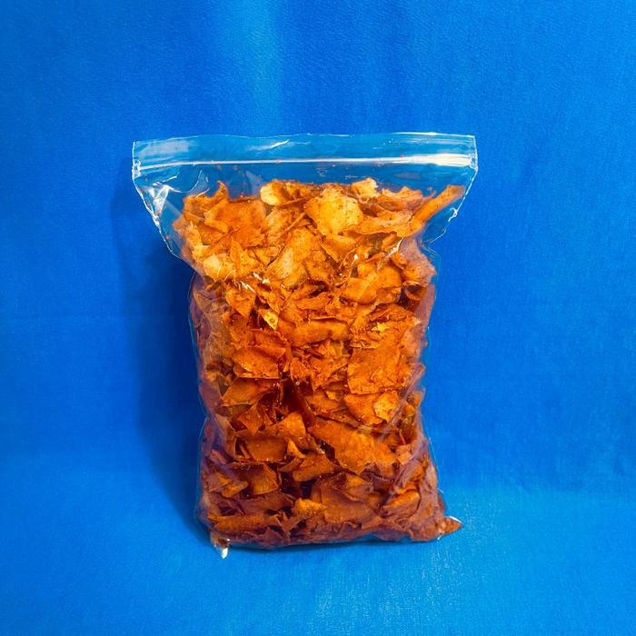 

KRIPSET KERIPIK SINGKONG 500GR KRIPIK SINGKONG SETAN PEDAS - Camilan Renyah dan Gurih - Makanan Kripik Snack Cemilan - Pedas