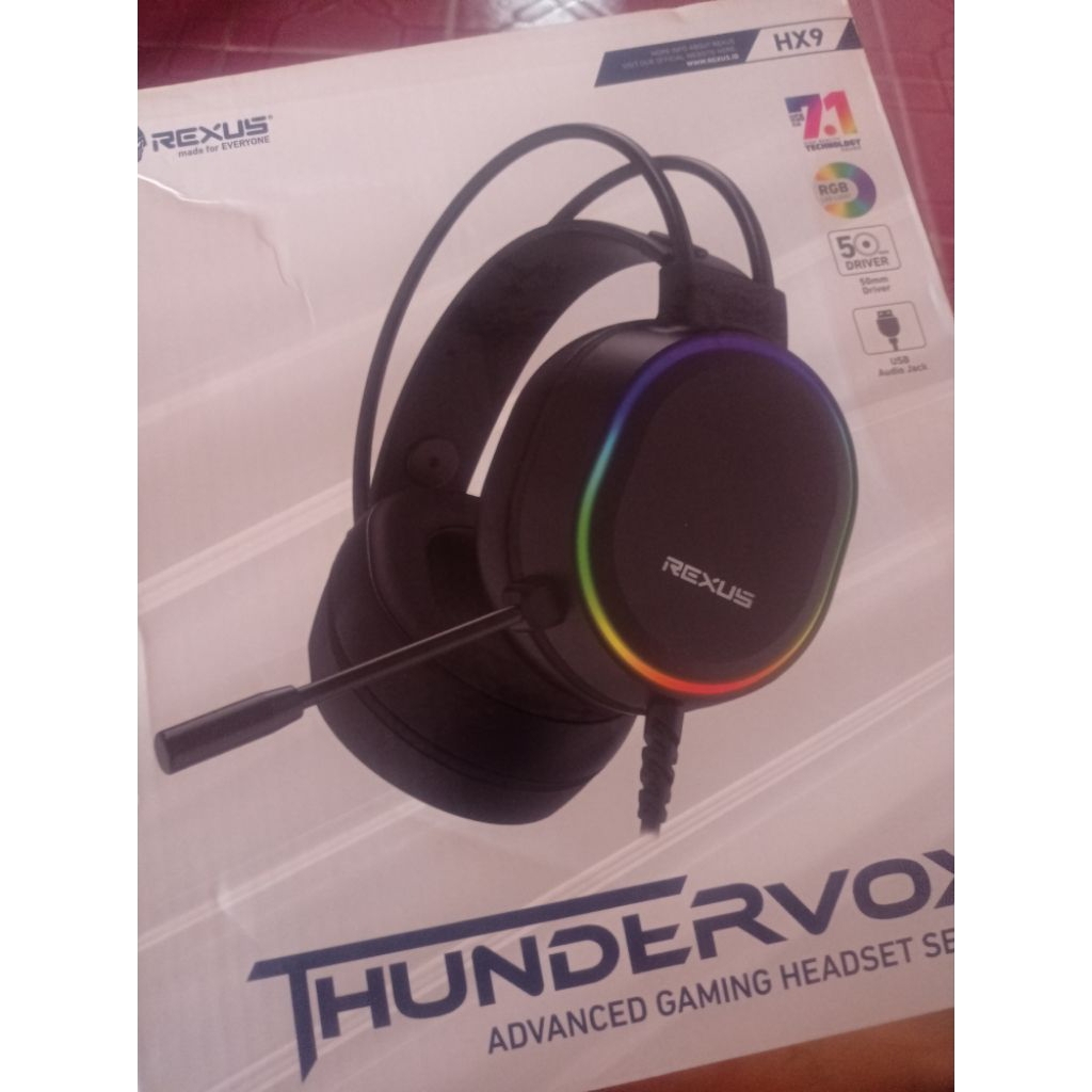 HEADSET REXUS THUNDERVOX HX9 SECOND