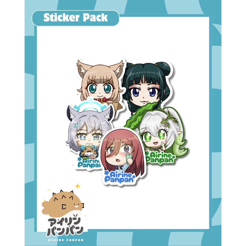 

Airine Panpan Sticker Pack