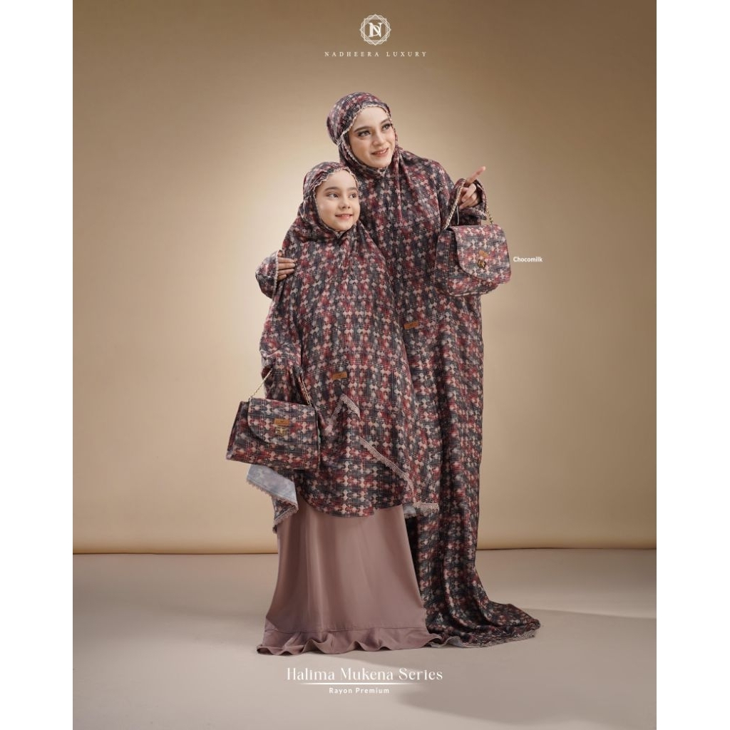 HALIMA MUKENA SERIES by NADHEERA LUXURY