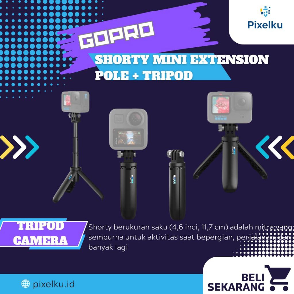 GoPro Shorty Hand Grip GoPro Handle Stabilizer GoPro