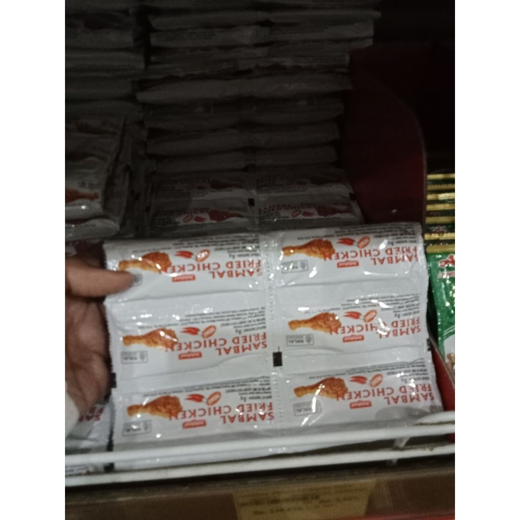 

saos sambal pedas fried chicken/grosirsembakojember