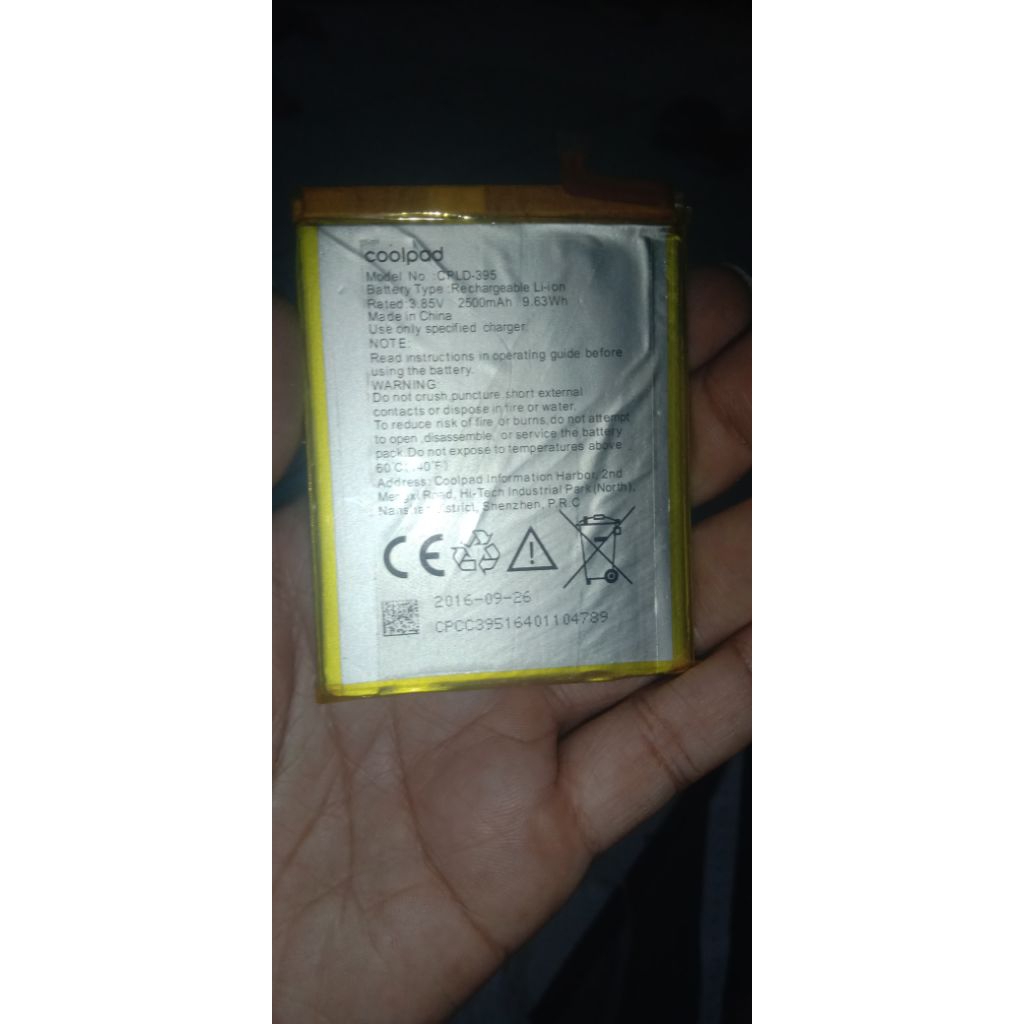 batrei coolpad e502 cpld 395