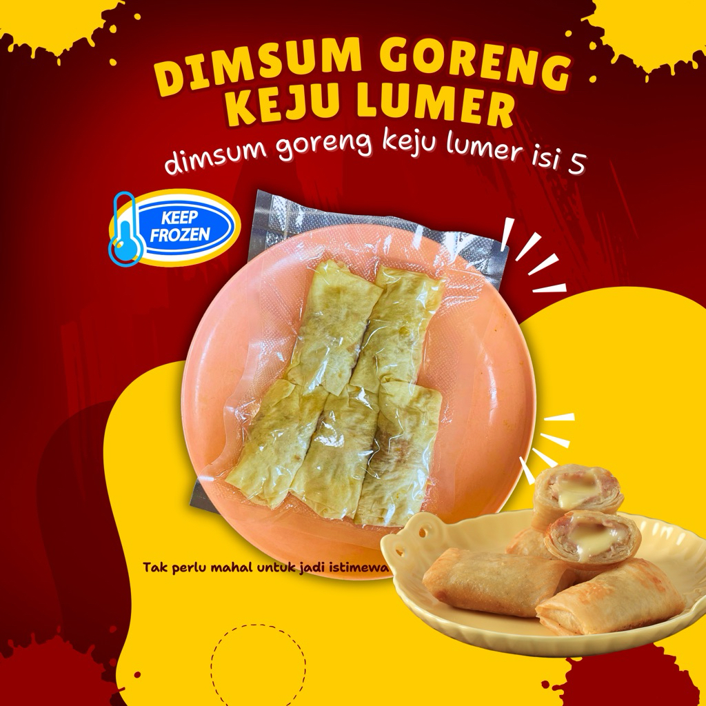 

DIMSUM GORENG ISI KEJU LUMER 5pcs