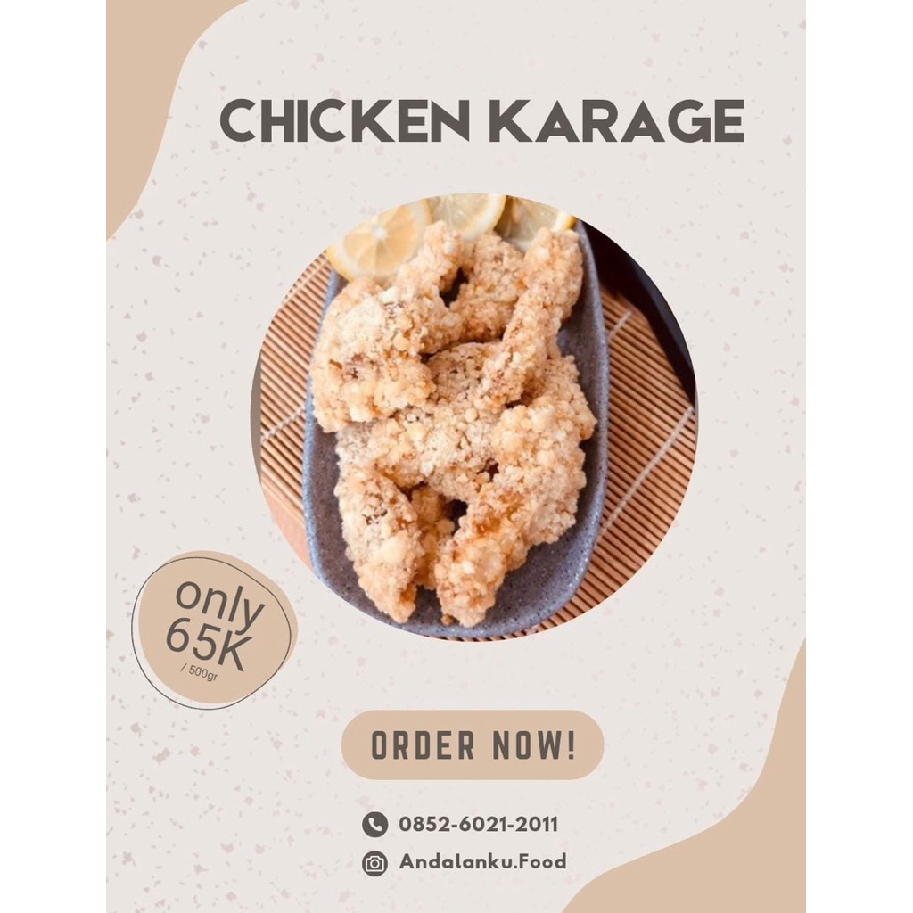 

#chickenkarage#karageayam#karagerumahan#karagehomemade#makananbeku#makananfrozen#frozenfood#makananlezat#makananenak#makananyummy#makanansehat#makanananak#makananbekal