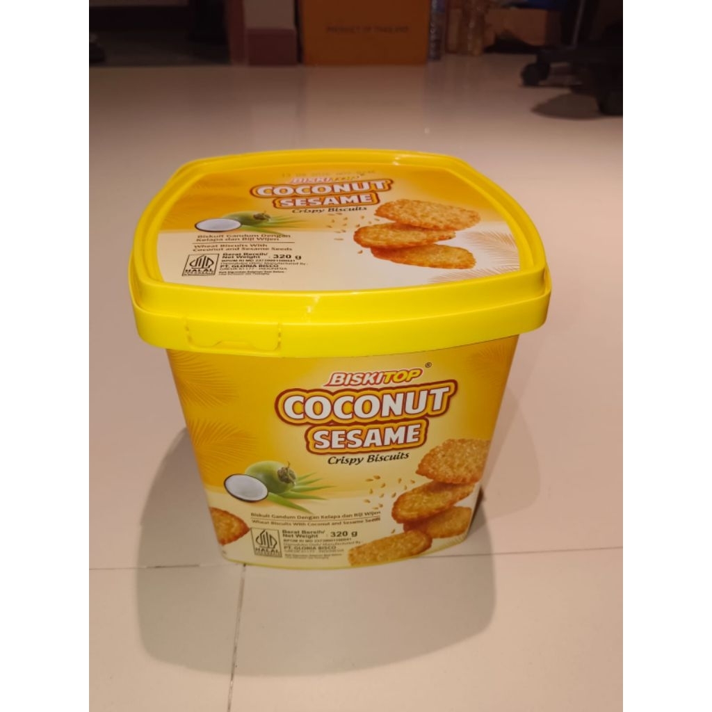 

Biskitop Coconut Sesame 320gr