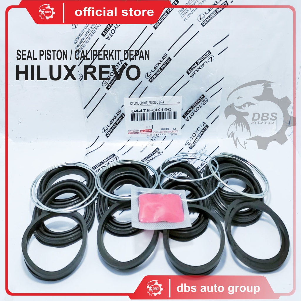 SEAL PISTON CALIPER REM / CALIPERKIT DEPAN HILUX REVO