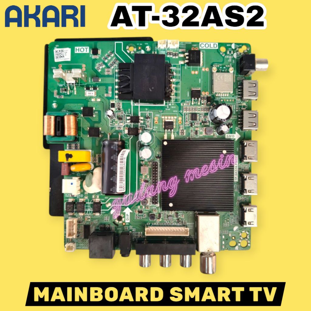 MB TV AKARI AT-32AS2 / MAINBOARD TV AKARI AT-32AS2 / MESIN TV AKARI AT-32AS2 / MODUL TV AKARI AT-32A