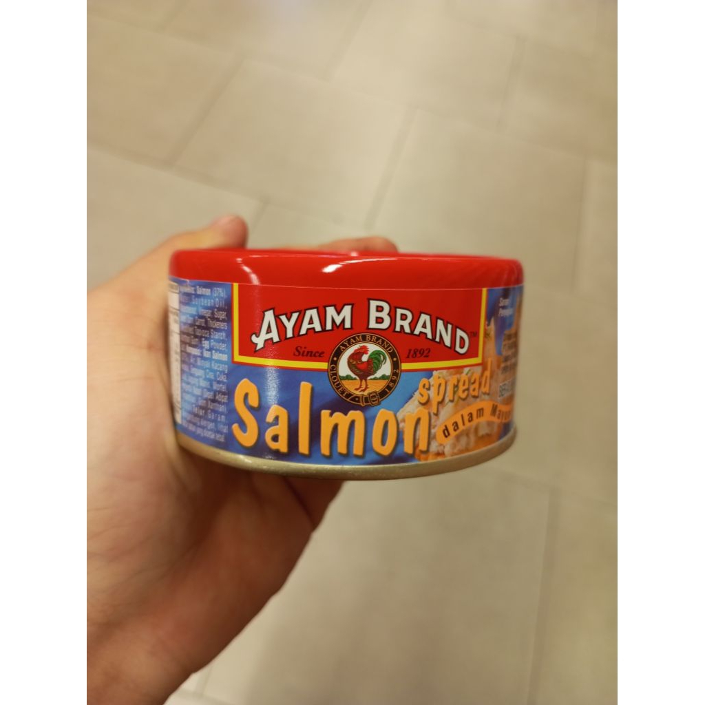 

AYAM BRAND SALMON SPREAD IN MAYONNAISE 160 GR