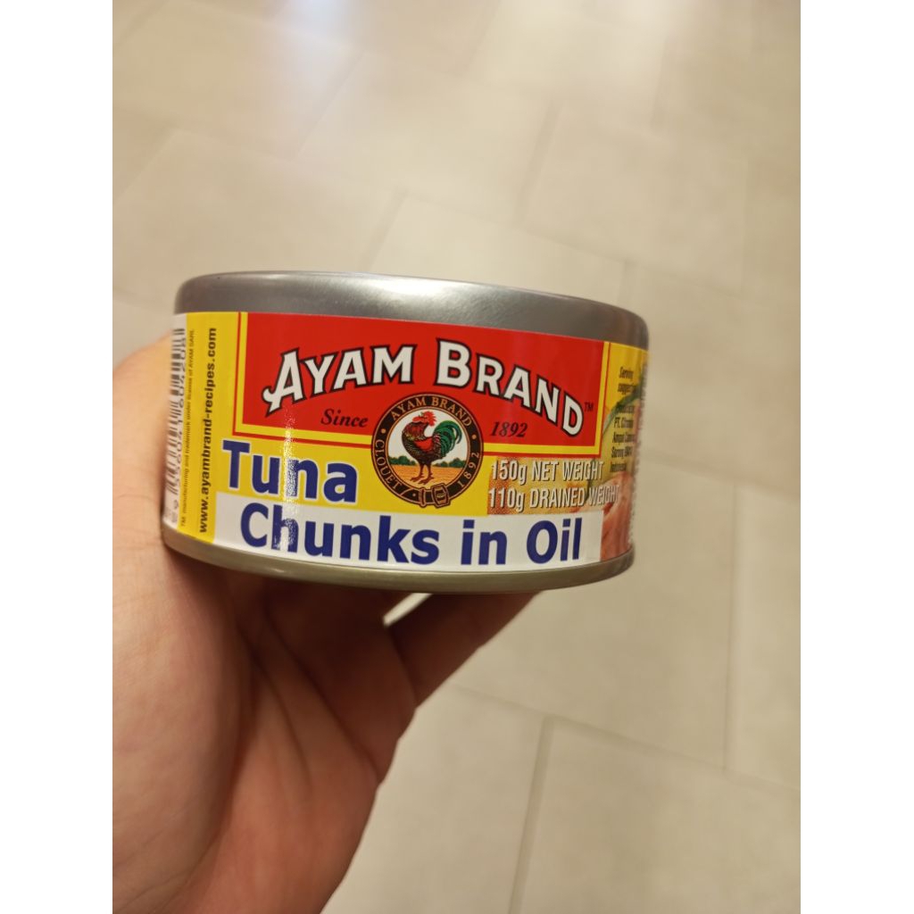 

AYAM BRAND TUNA ( Chunk In Oil) 150 GRAM
