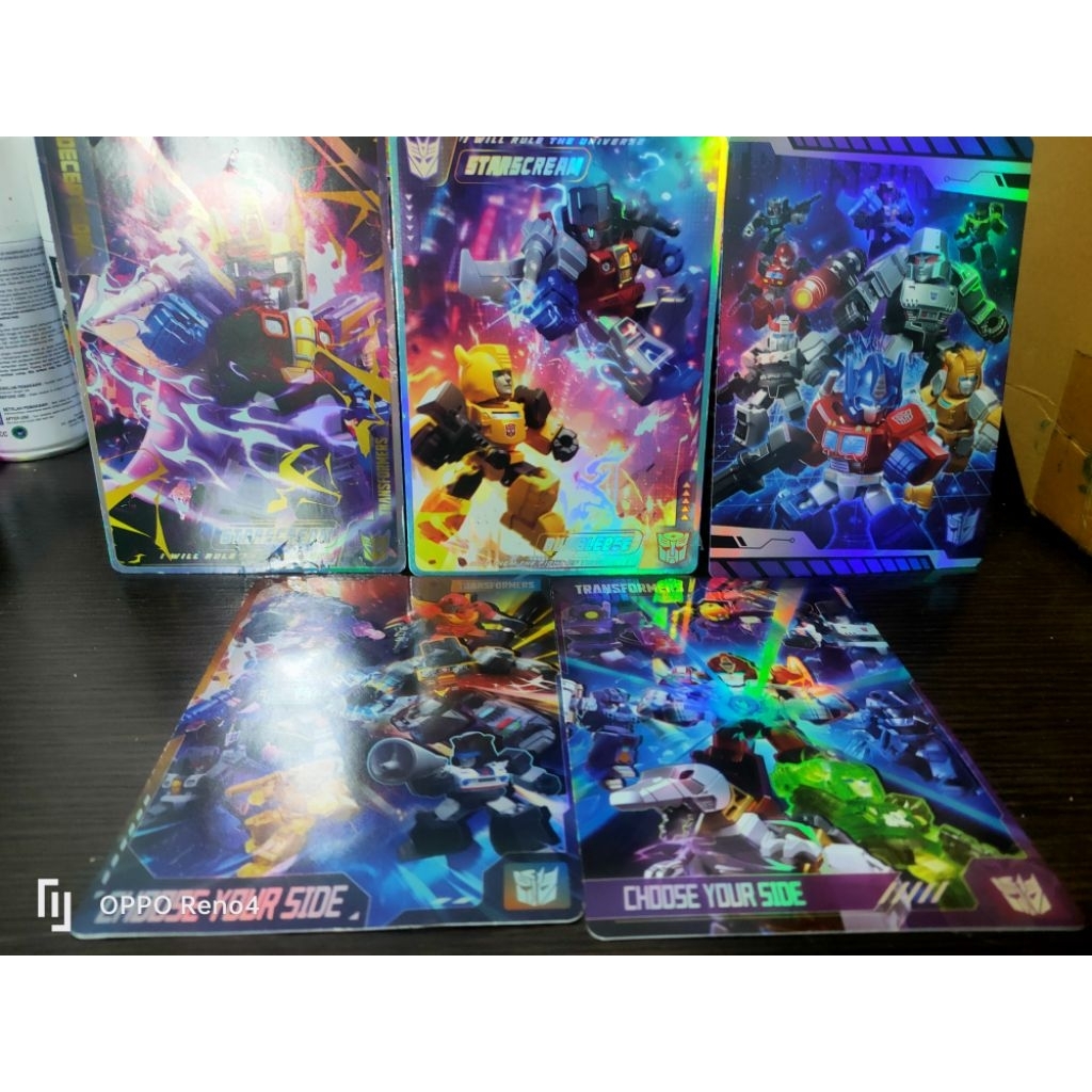 

[ Not For Sale ] Buluke Transformers Free Gift Collectible Postcard